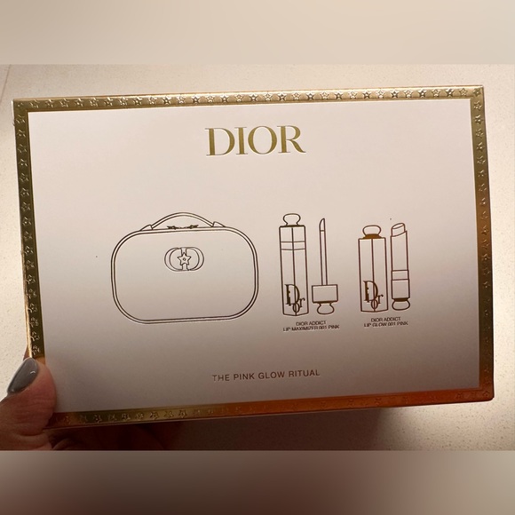 Dior Lip Balm & Gloss Set - Pink and Gold - Picture 7 of 15